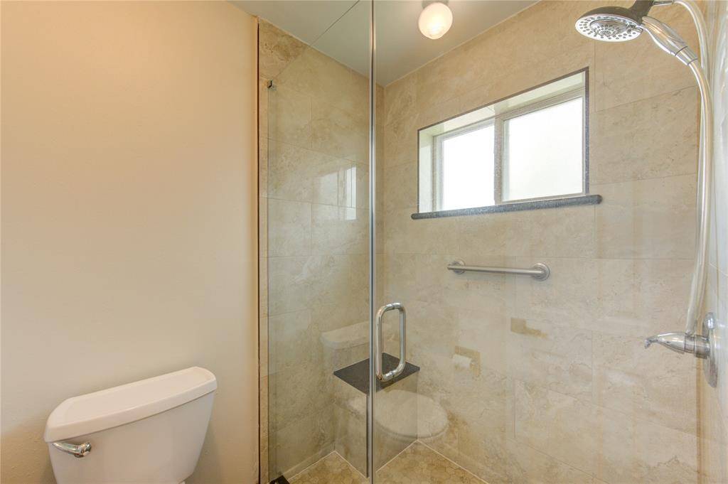 Primary shower with recent updates!