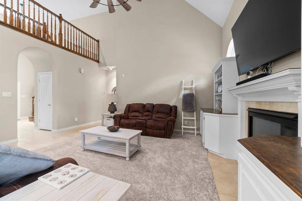 Living Room looking at Balcony