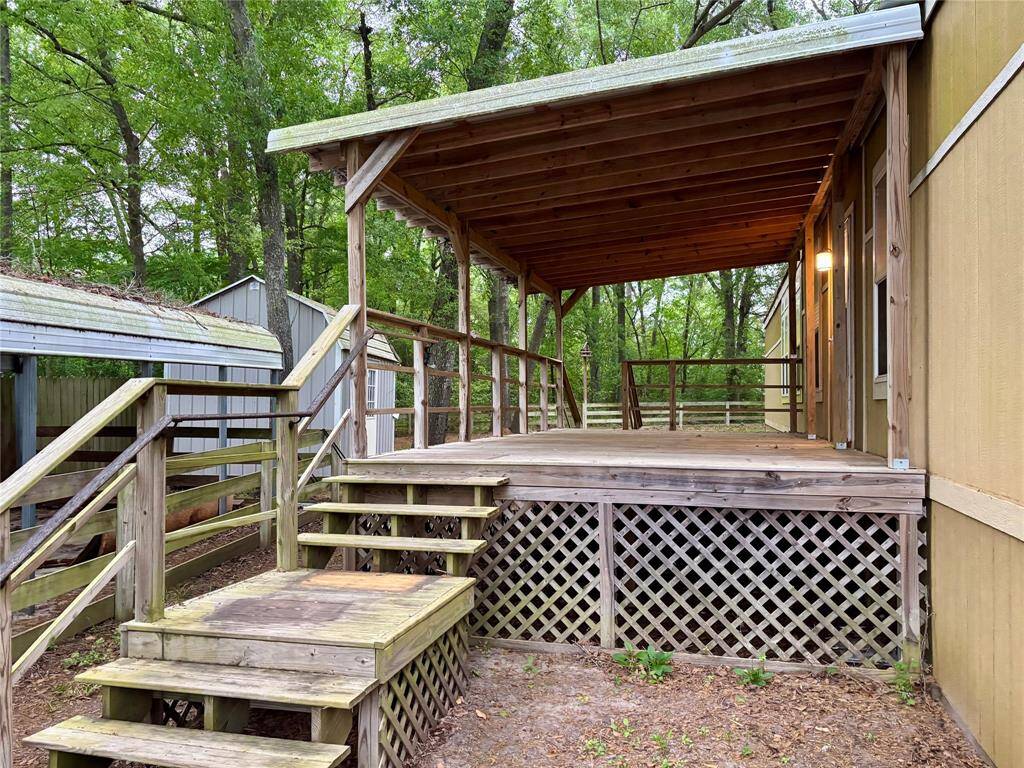Front Porch Covered Deck