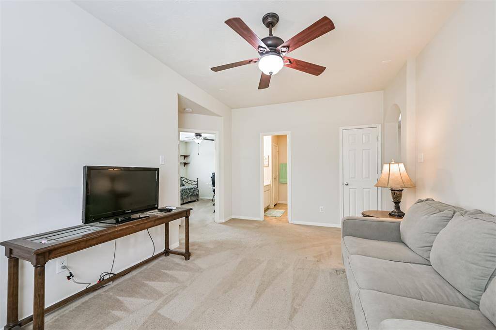 Upstairs loft area