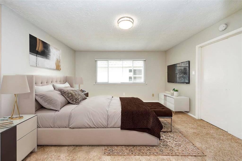 Virtually Staged Primary Bedroom