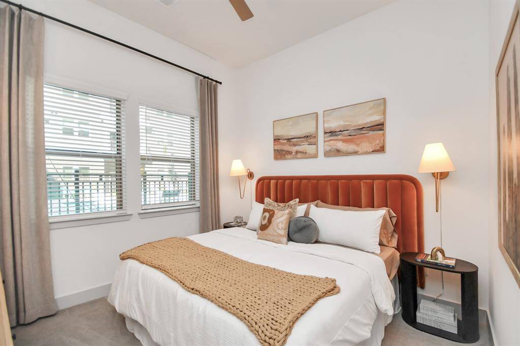 Picture not of actual listing but rather a model home for one bedroom units