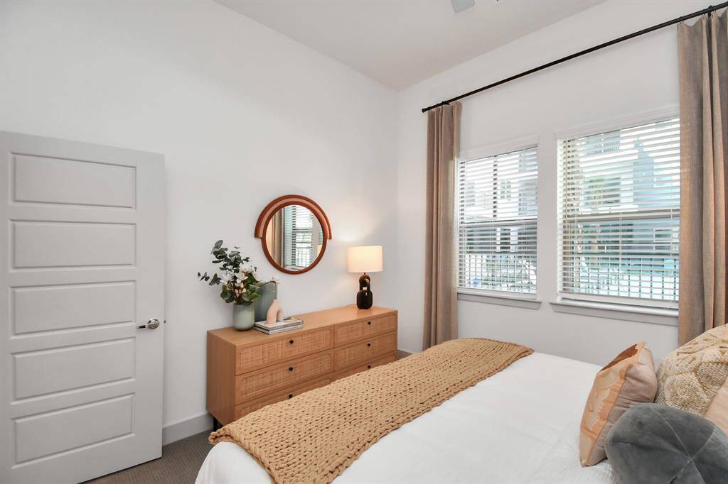 Picture not of actual listing but rather a model home for one bedroom units