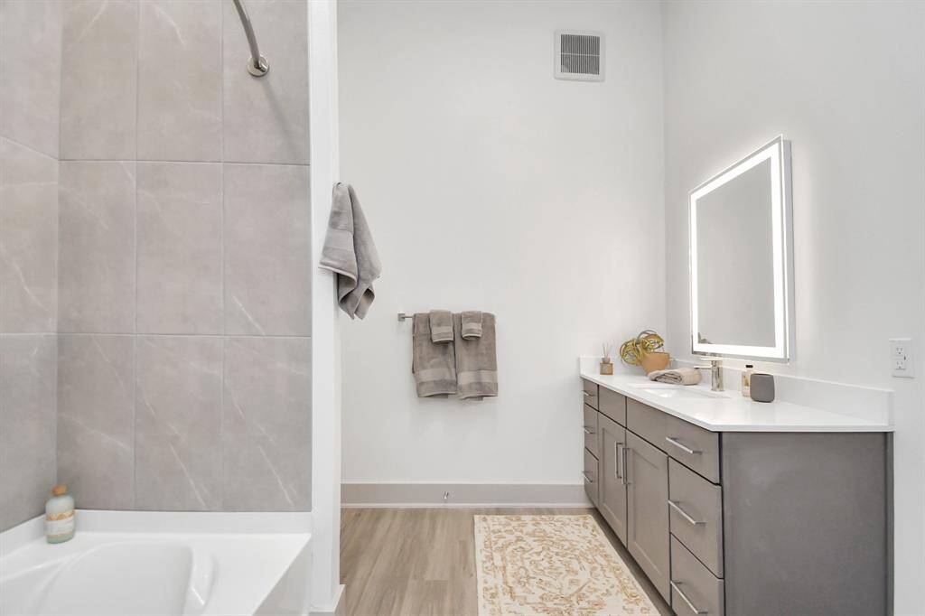 Picture may not be the actual unit but rather a model home for all two bedrooms