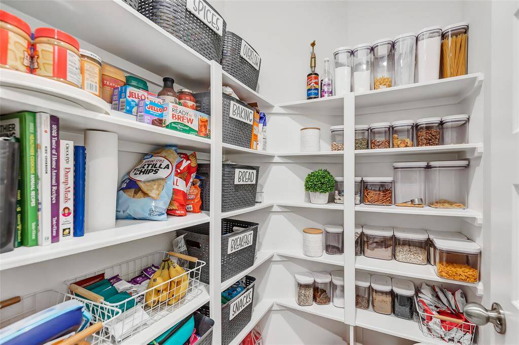 Large walk in pantry