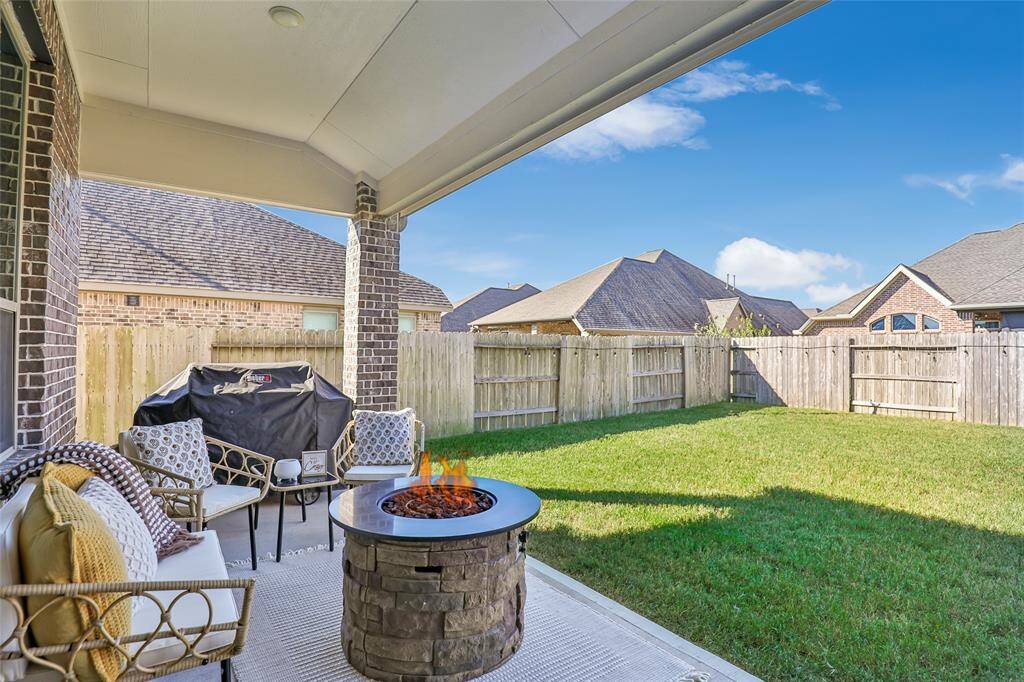 Covered patio