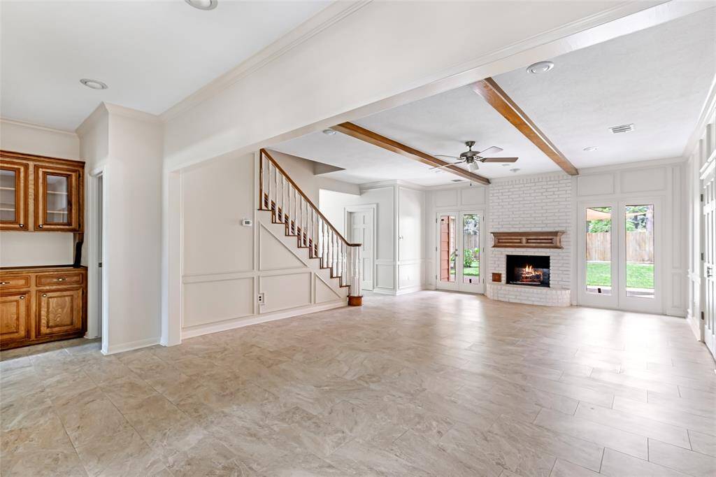 Entertaining is easy with the open flow throughout the downstairs.
