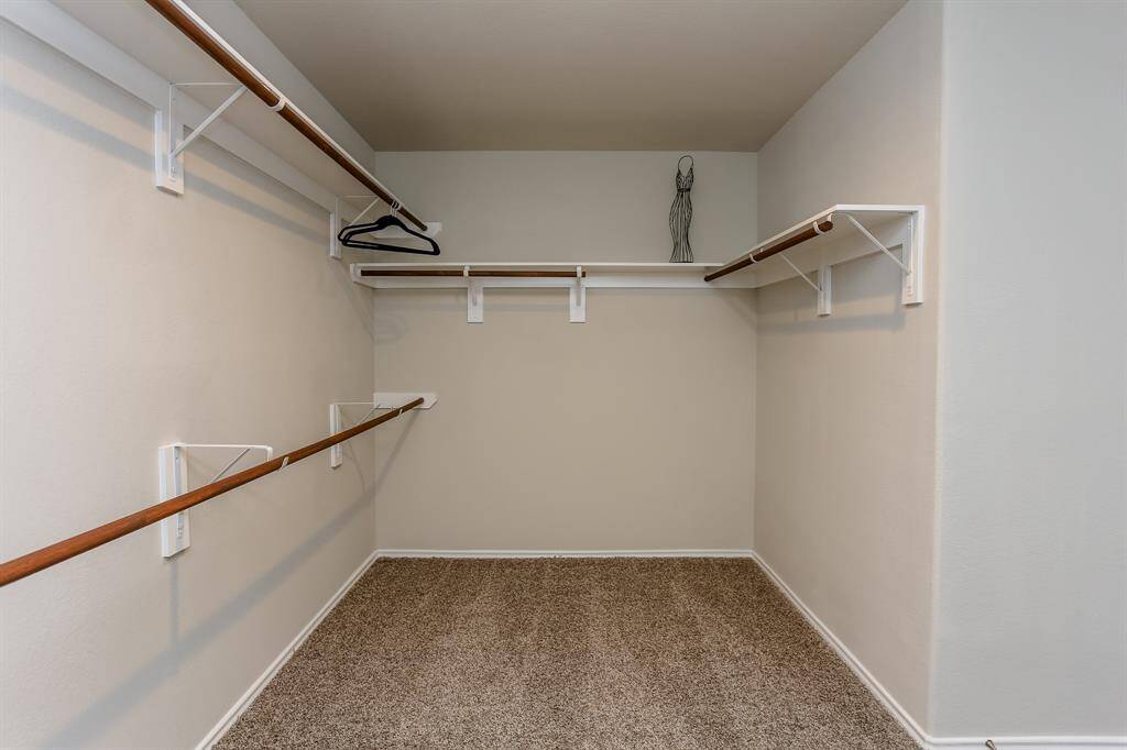 Primary bedroom closet