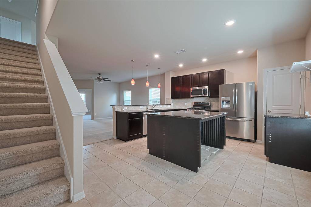 View of the kitchen