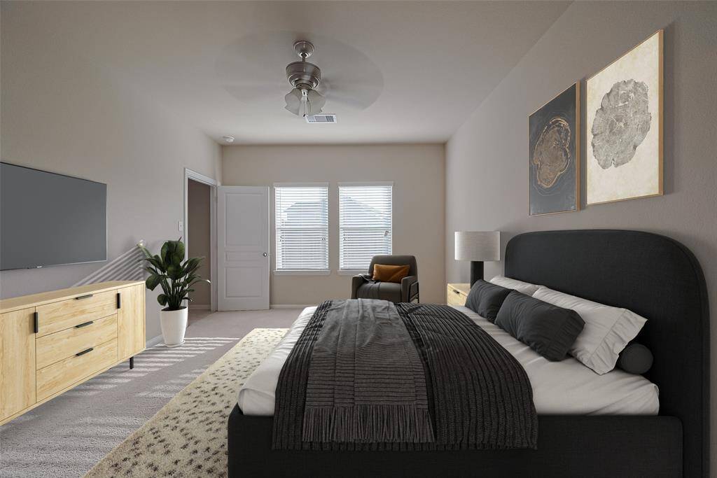 Virtually Stage Primary Bedroom