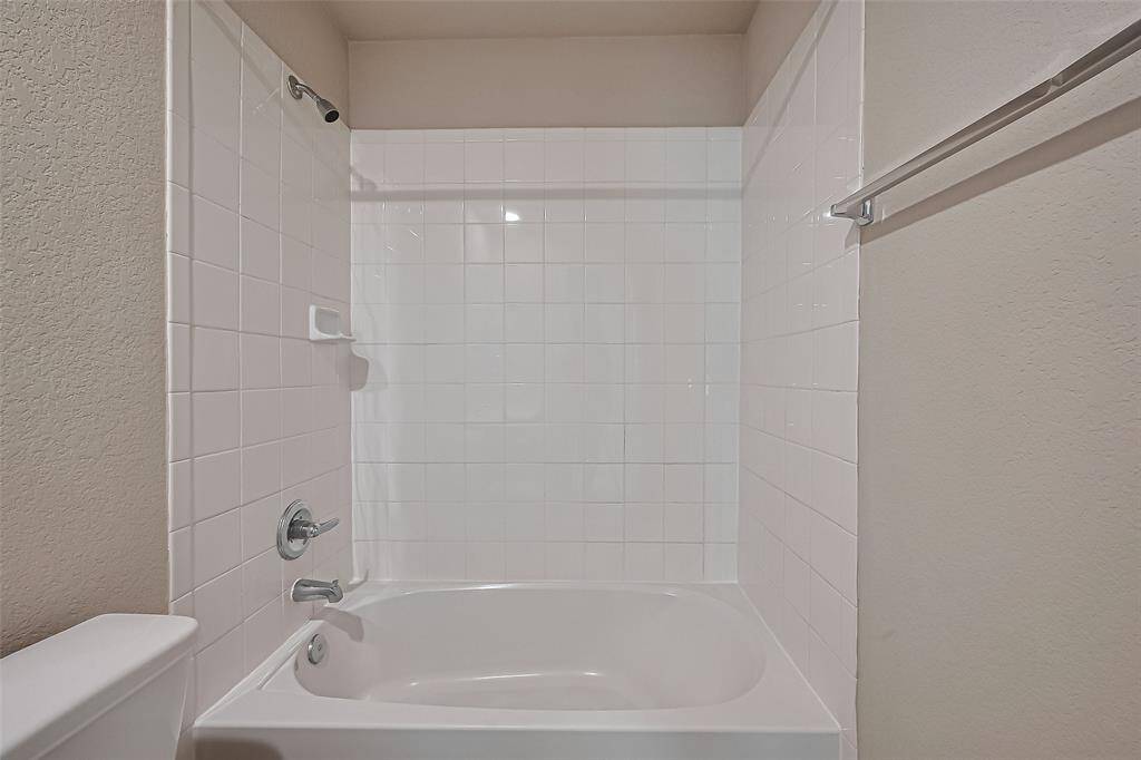 Secondary shower-tub bathroom upstairs