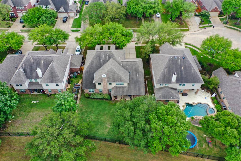 Rare find in Cypress Creek Lakes with no back neighbors, cul-de-sac location and a waterfront lot with lovely views.