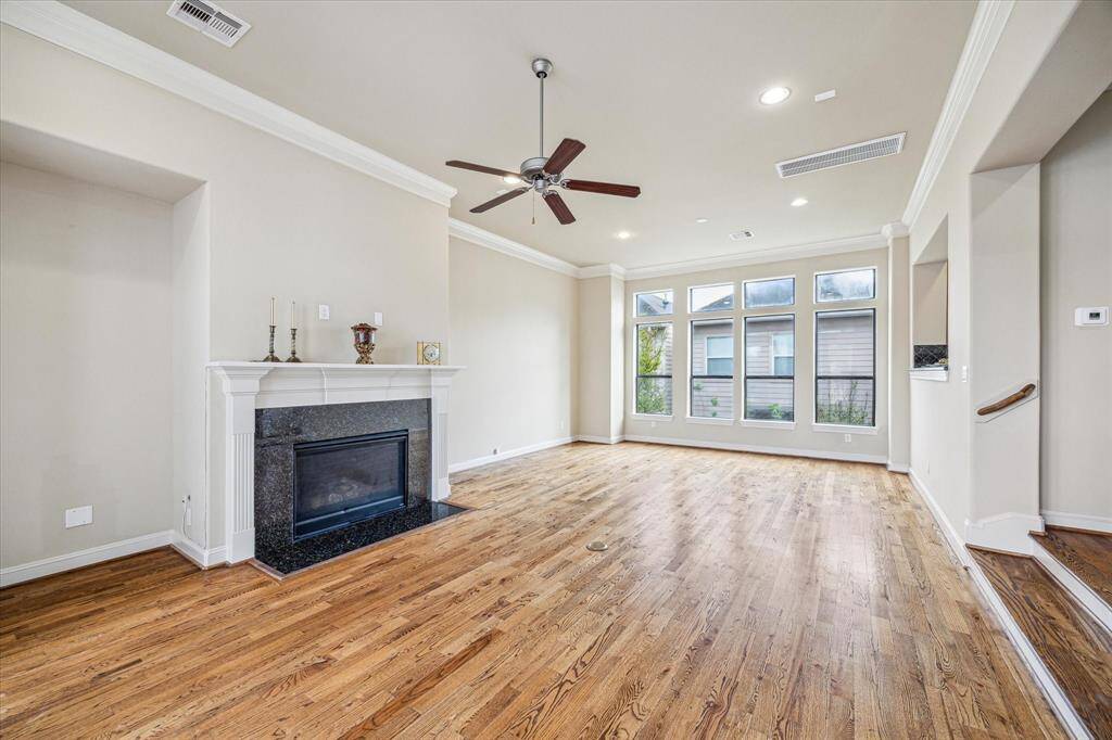 Another view of the open second floor plan so you can imagine your furnishing and designer touches.