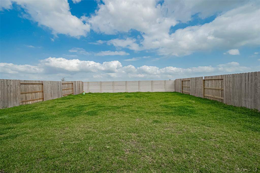 Large beautiful backyard with no back neighbors!