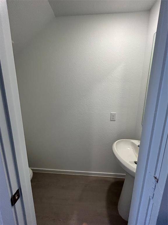 Half bath %- 1st floor