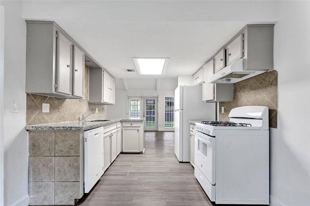 Kitchen with fresh paint