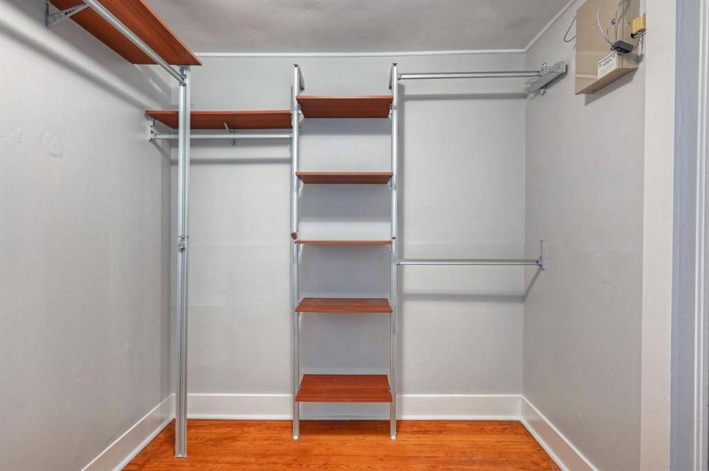 Unheard of for this vintage of a home. Walk in closet