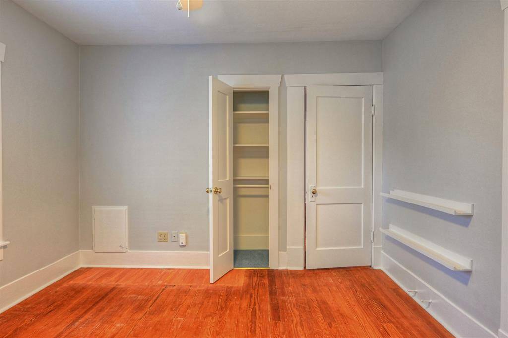 Closet space