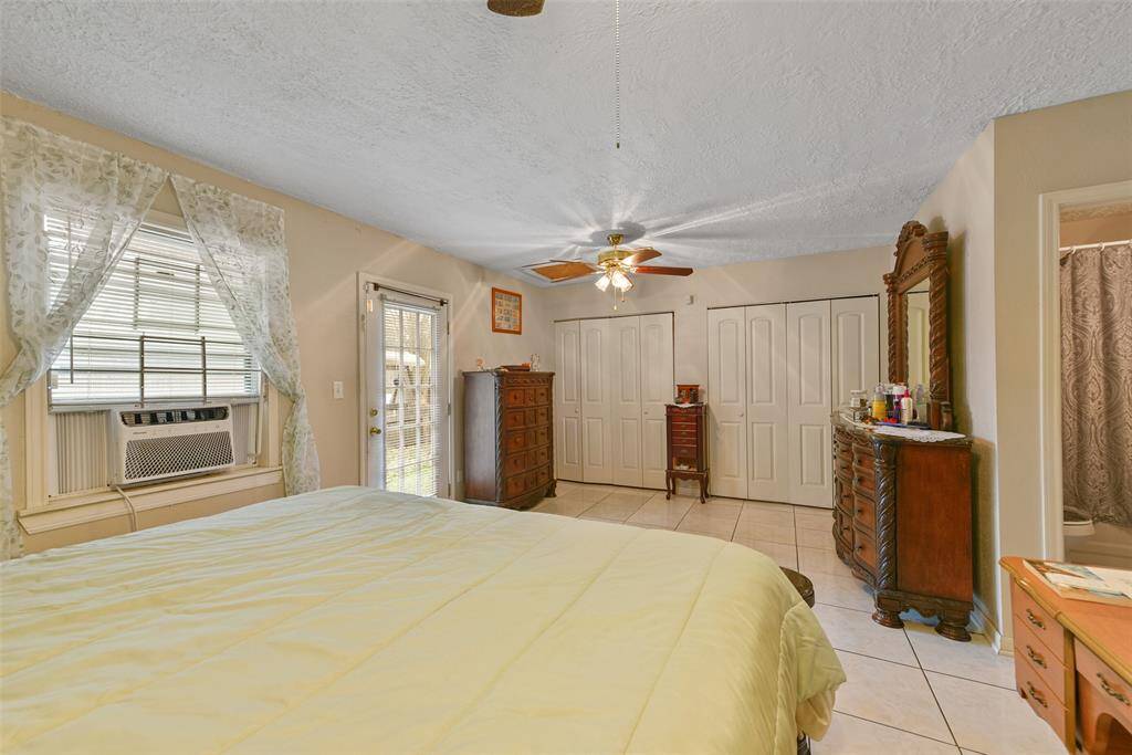 Ample closet space for all your storage needs in this bedroom.