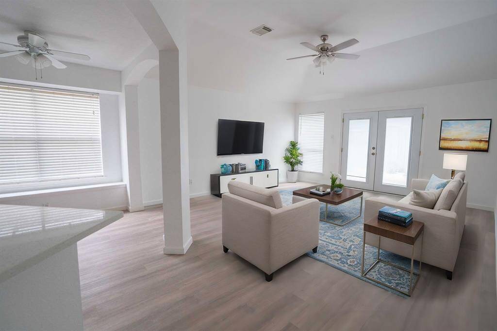 Family room/ breakfast area (Virtually staged)