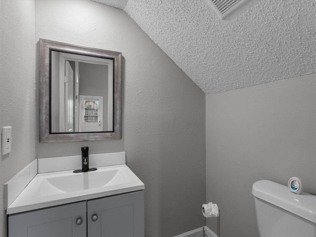 Half bath downstairs