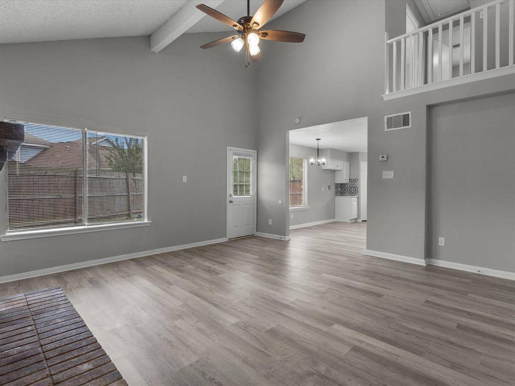 Living room from entry