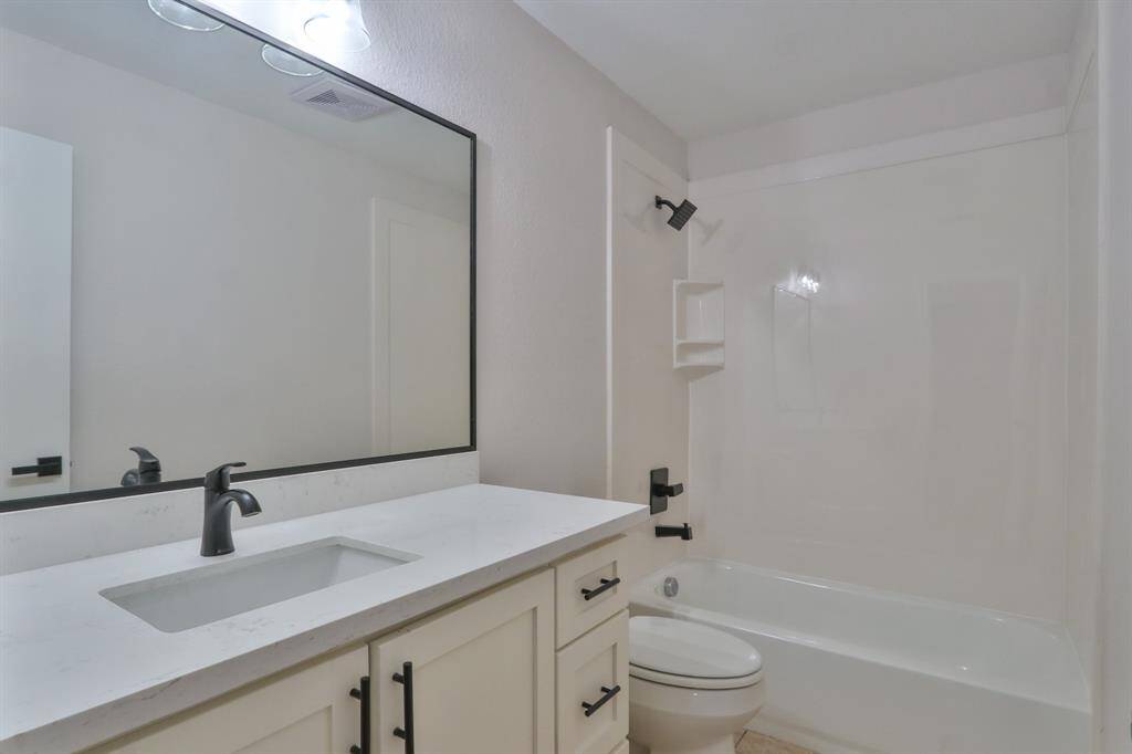 HALL BATH AND GUEST BATH, COMPLETELY UPDATED
