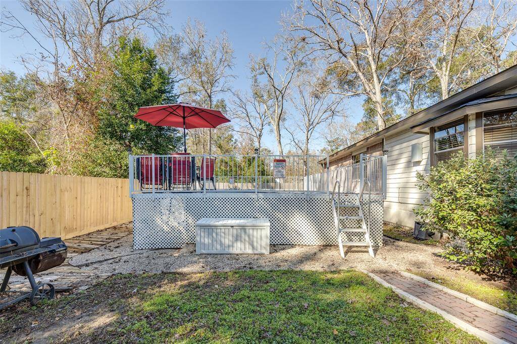Another view showing the privacy and location of the pool on the property. Pool cover included.