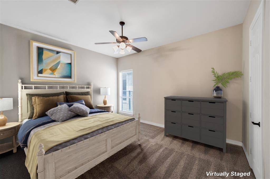 This 15x 12 bedroom has plenty of room for guests or children to spread out and relax.   With a full walk-in closet this is certain to become a favorite!