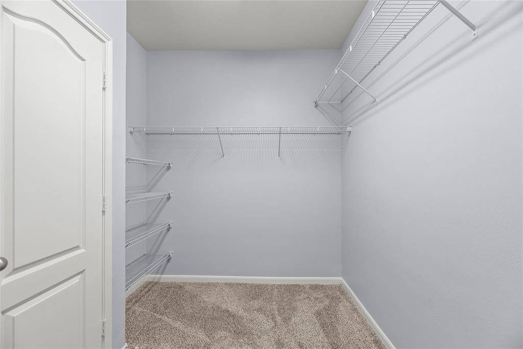 Primary closet