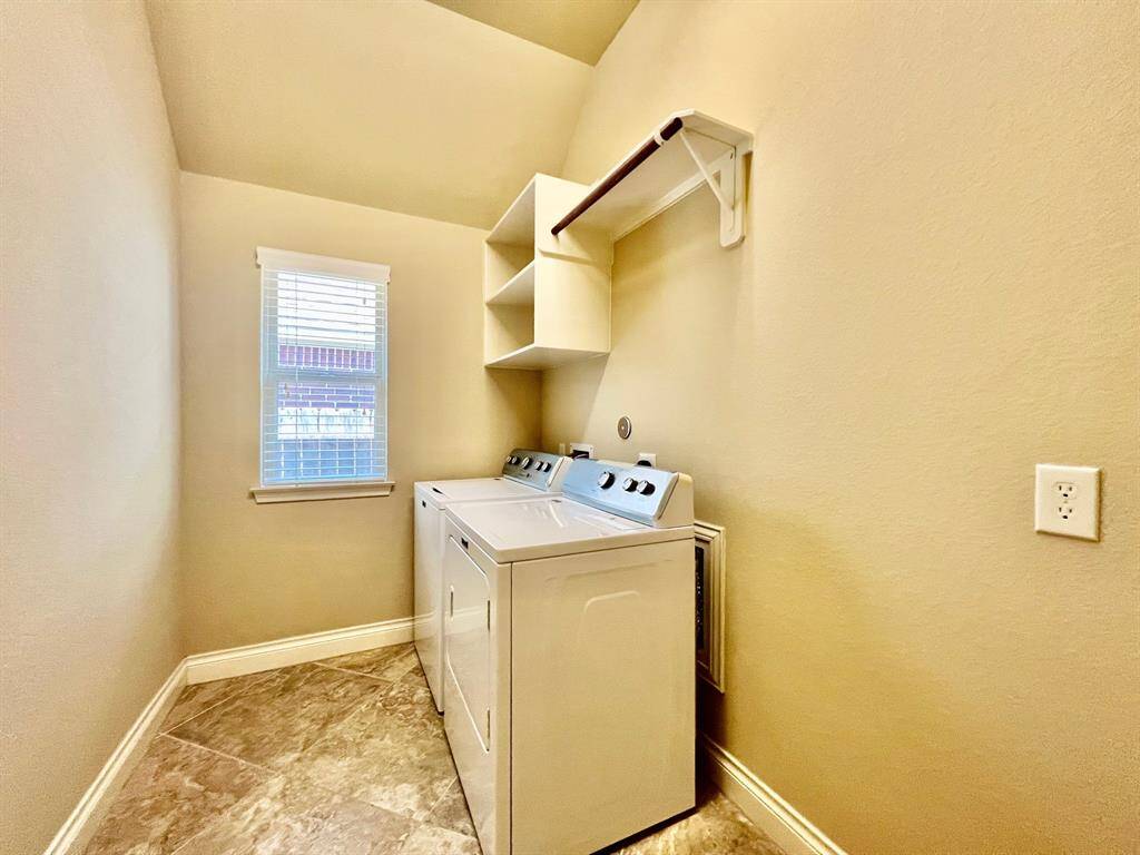 Utilities room in the house