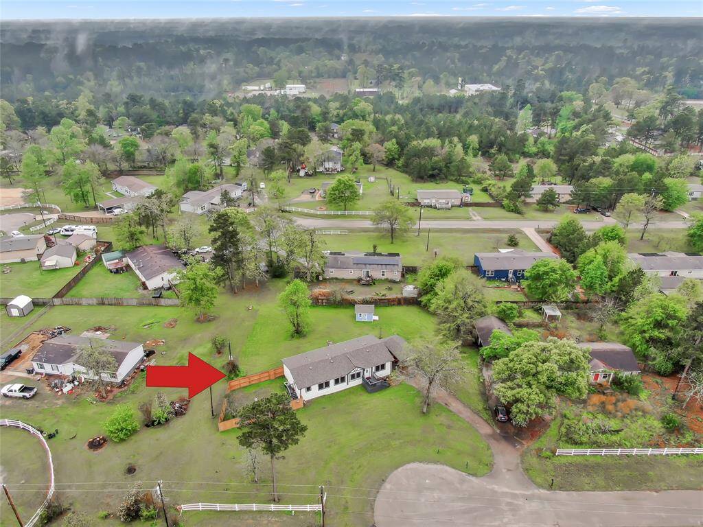 Arial view of property.  Located at the end of a cul-de-sac in a quiet neighborhood. Schedule your appointment today.