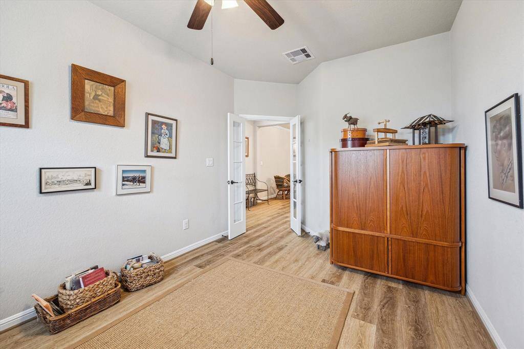 Another view of the Study.  Bonterra is a master planned 55+ community with its own 10,000 sq foot clubhouse, resort style pool and spa, bocce ball courts, pickle ball courts, spa areas, gym, and dance and yogo rooms available for your use.