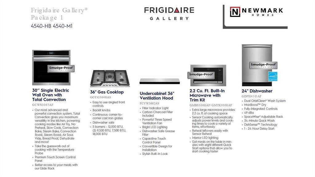 Appliance Package