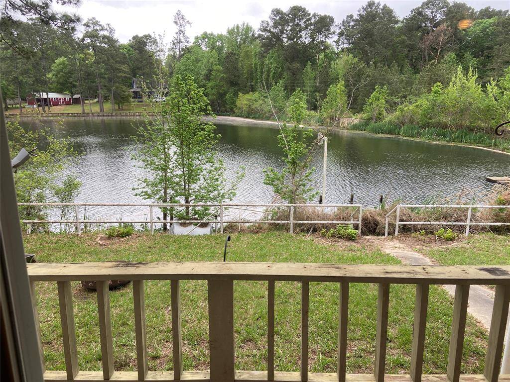Enjoy the view of the lake from your back porch