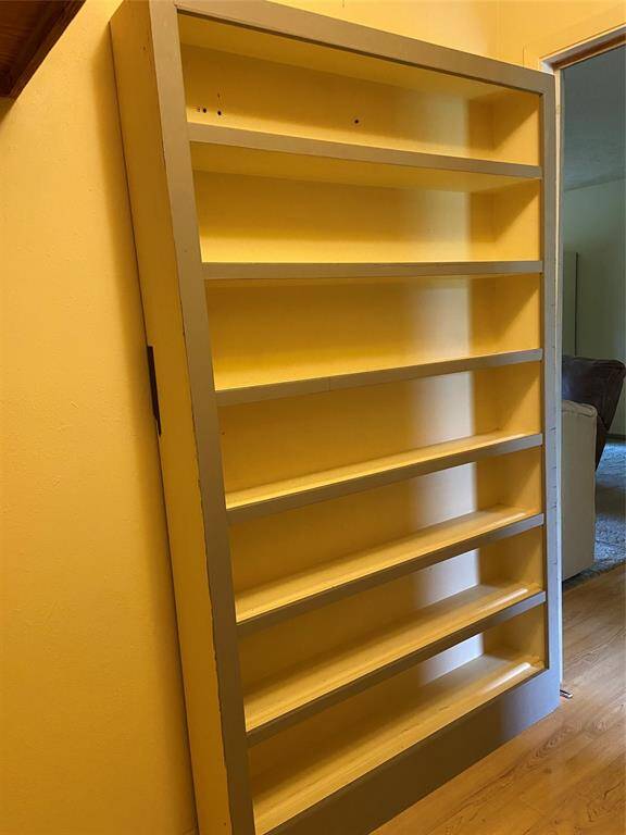 Built in shelves for your can goods in the pantry