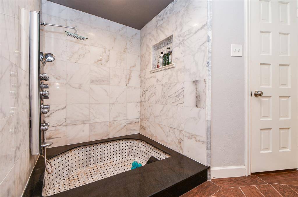 Tub/shower combination with all the bells and whistles