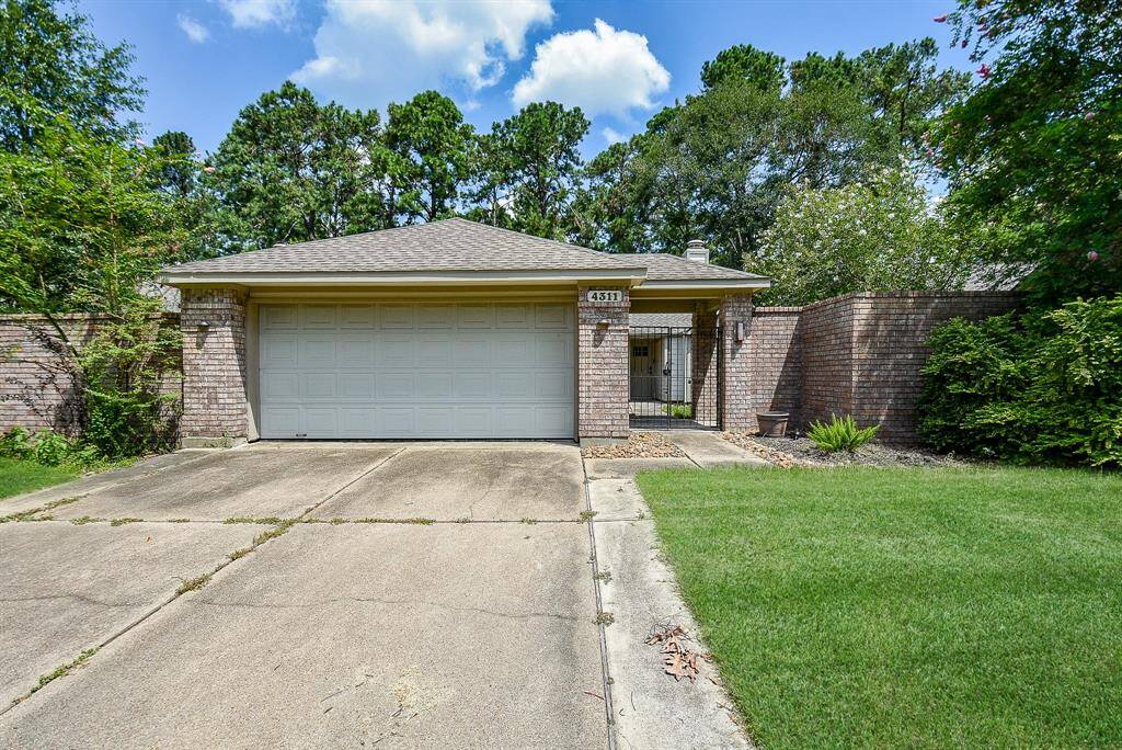 Exterior front shows you still have some front yard too!