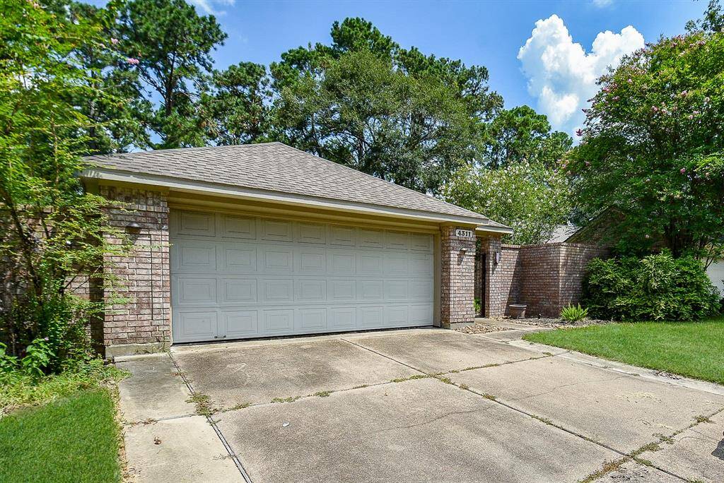 Double wide driveway makes parking even easier.