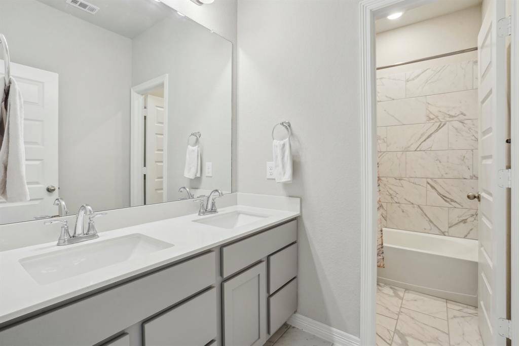 Secondary bathroom