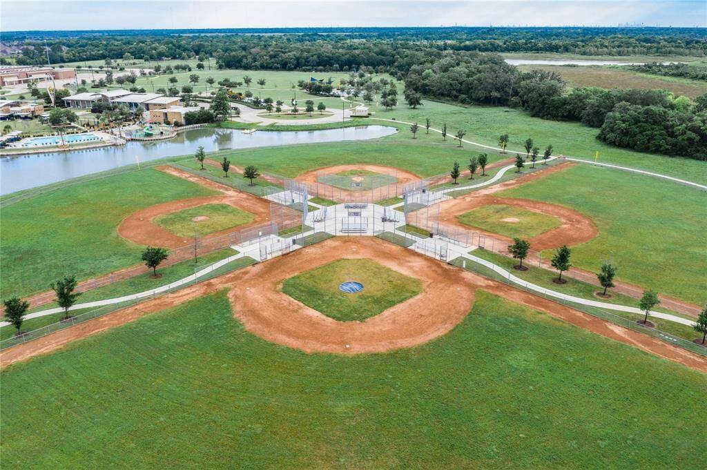 the baseball fieds