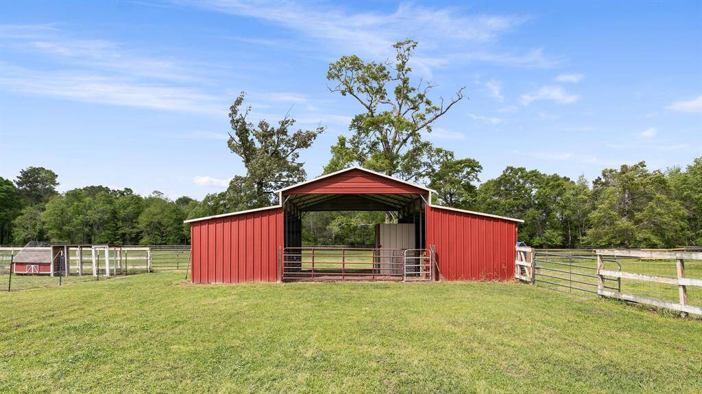 This pasture was used as a horse arena.