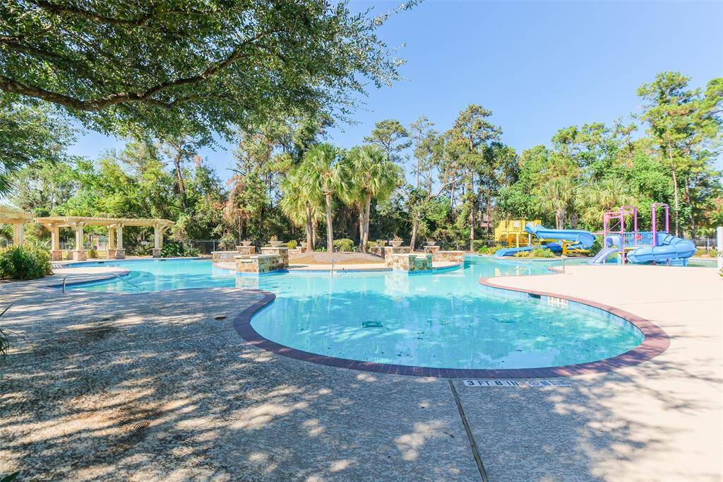 The Island Club Pool for Eagle Springs residents is located a short walk from home