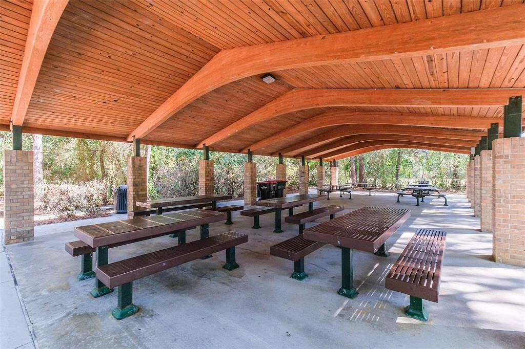 Pavilion located in Eagle Springs for residents use