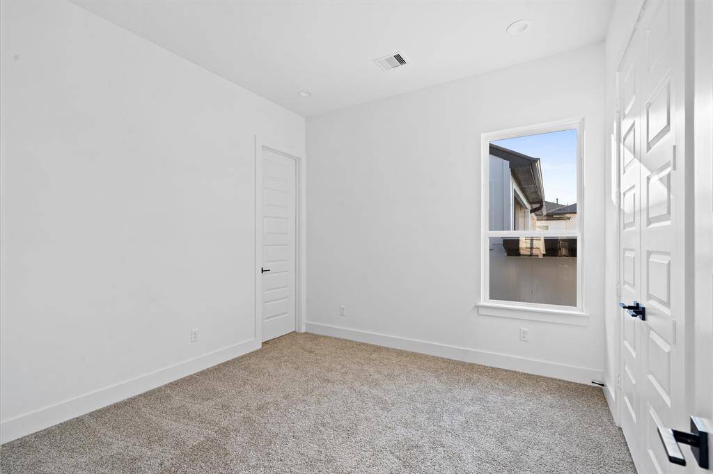 Secondary bedroom on the third floor
