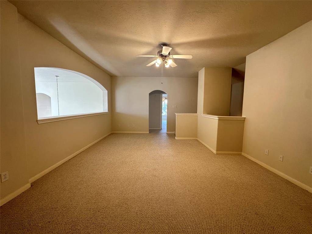 Another view of game room upstairs