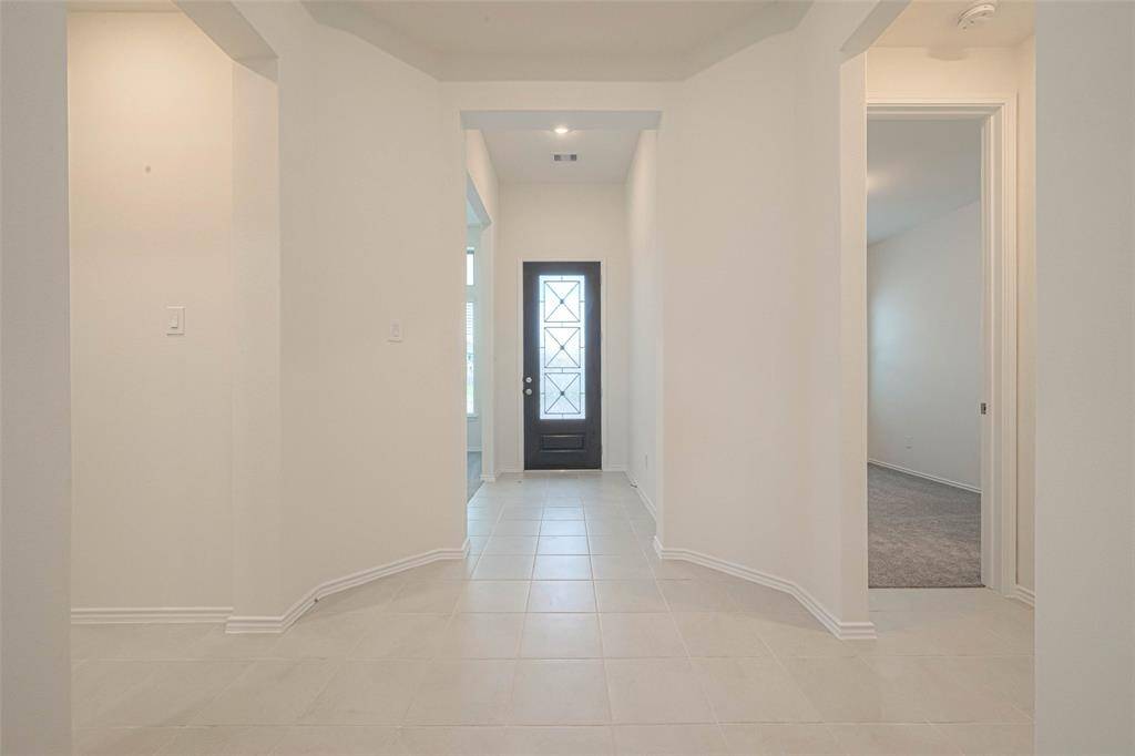 View of the entry foyer
