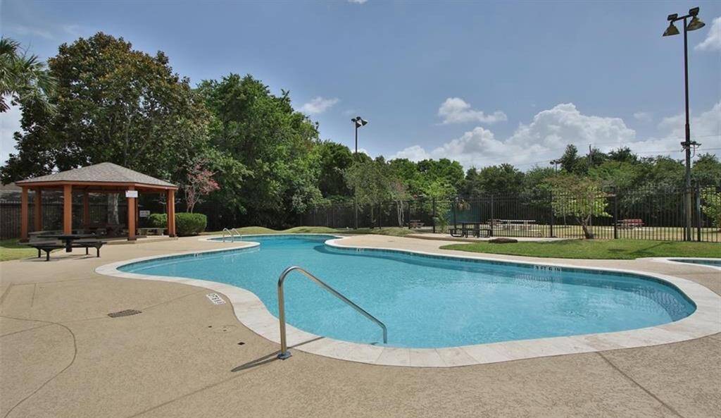 Neighborhood swimming pool.