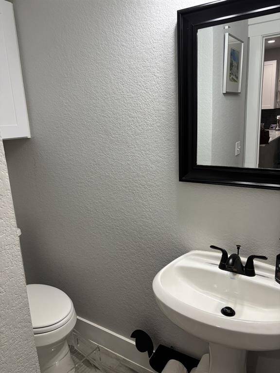 1/2 Bath down