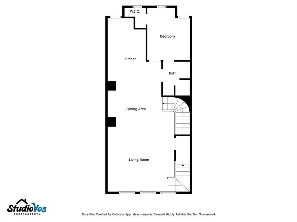Top floor layout.